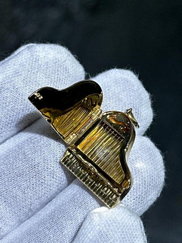 14k oro giallo pianoforte - oro,