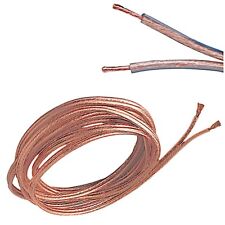 Cavo audio prolunga stereo matassa trasparente casse casa auto misure varie