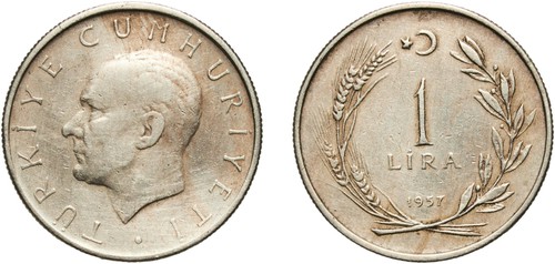 Lira 1957 - 1,