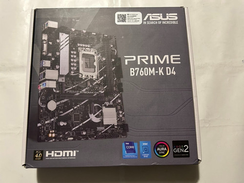 Asus prime b760m ddr4 - asus, d4