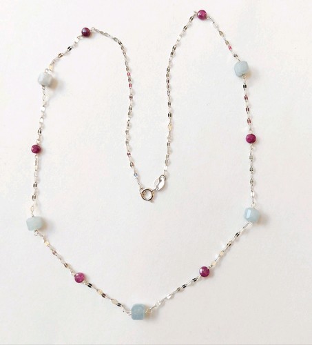 Collana argento 925 rodiata - collana,