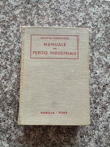 Manuale del perito industriale - perito,
