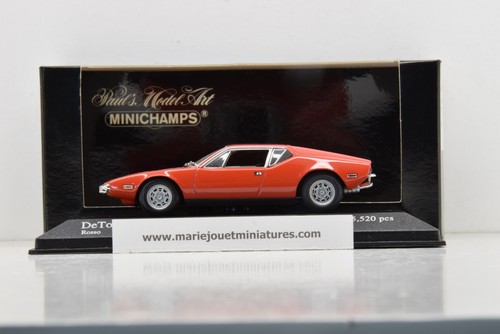 Detomaso pantera 1972 red - detomaso,