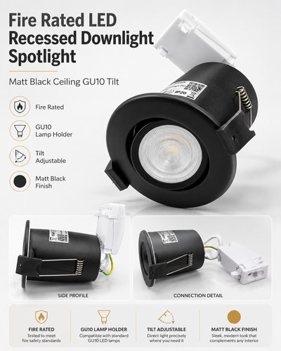 Faretto downlight led - faretto, da
