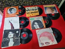 MINA   baby Gate LOTTO 7 DISCHI 45 Giri Anni 60 70 DISCO VINILE ORIGINALl NO LP