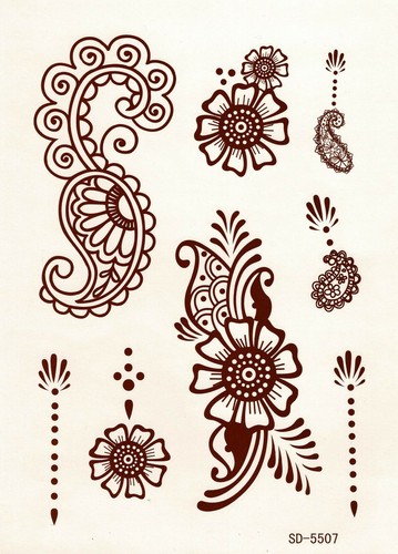 Una volta temporanei tatuaggio - una,