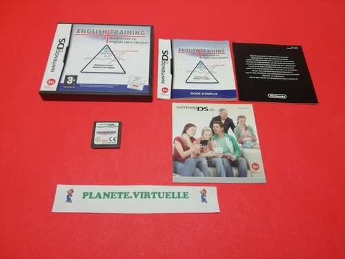 English training nintendo - nintendo, ds