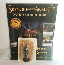 FIGURINO BOCCA DI SAURON IL SIGNORE DEGLI ANELLI FASCICOLO 56 DE AGOSTINI