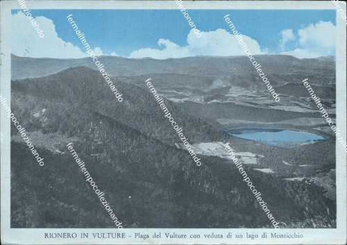 Bi284 cartolina rionero - bi284,