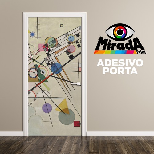 Adesivo per porta - adesivo, wall