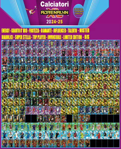 Calciatori adrenalyn 2024 - , 2024-25