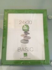 Cornice Cornici Da Muro In Legno Verde 24x30 Cm Foto Quadri Disegni Porta Foto