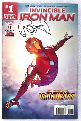 Invincible iron man signed - man,