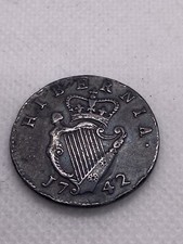 Mezzo penny irlandese 1742