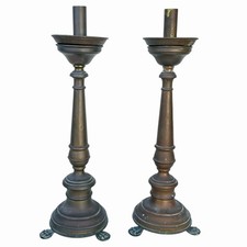 ANTICA COPPIA CANDELIERI