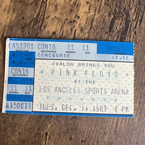 Biglietto concerto pink floyd - concerto,
