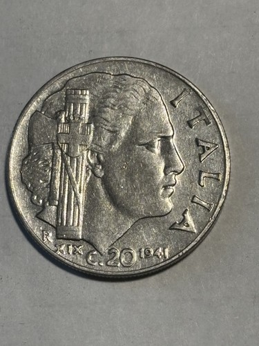 Italy centesimi 1941 - 20,