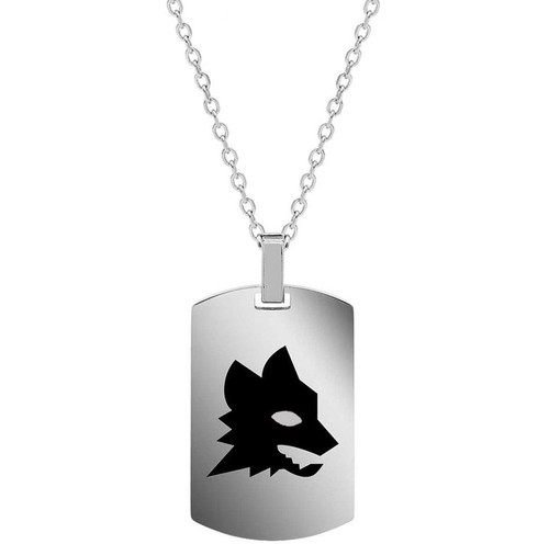 Collana lupo lupetto roma - collana,