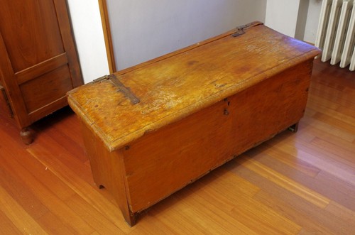 Antica cassapanca rustica - , di