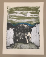 Sergio Vacchi autoritratto