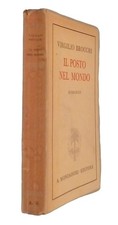 Virgilio Brocchi Il posto nel mondo Mondadori 1942