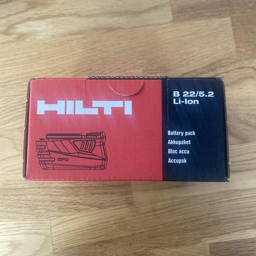 Batteria hilti 22v 2ah nuova - hilti,