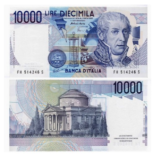 1984 italy 10000 lire - 10000,