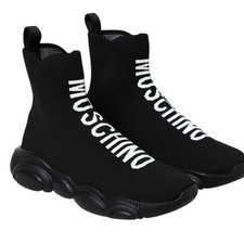 Moschino Couture Socks Black Hi Top sneakers uomo-IN OFFERTA