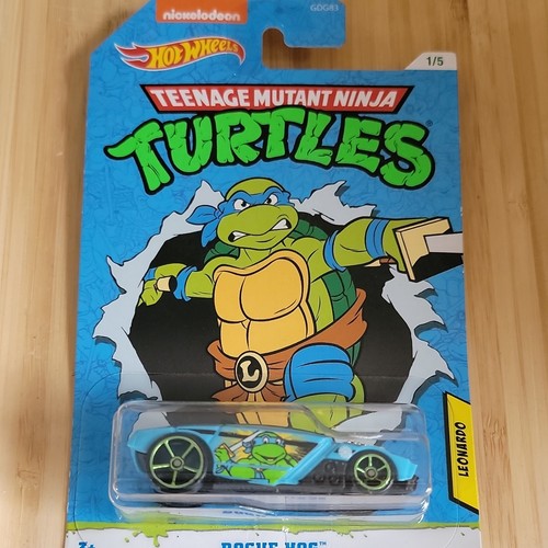 Hot wheels tmnt leonardo rogue - hot,