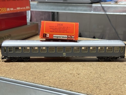 Rivarossi 2530 carrozza uic - rivarossi, uic-x