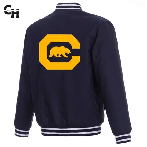 Giacca letterman cal bears blu - letterman,