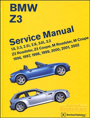 Bmw manual service repair - z3,