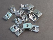 15 dadi in lamiera M6 morsetto