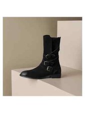 Stivaletti Stivali Tacco Basso