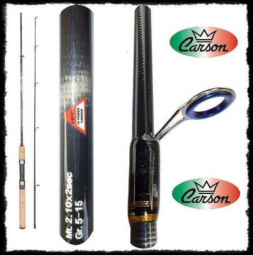 Canna carbonio azzard pesca - canna,