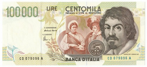 100000 lire banca - banca, d'italia