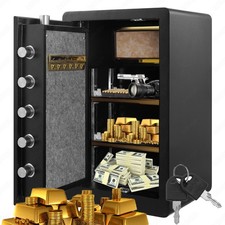 Cassaforte cassaforte mobile con tastiera digitale e chiave sistema di allarme ignifugo