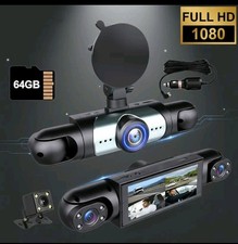 360° Dash Cam 1080P HD