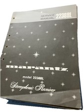 Manuale di servizio originale Marantz 2238 BL
