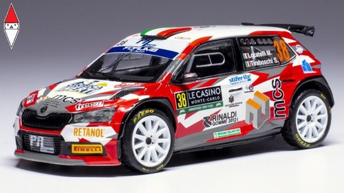 Ixo skoda fabia rs rally2 - rs,