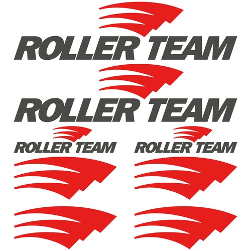 Roller team adesivi - roller, sticker