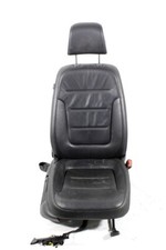 5N0881516E SEDILE ANTERIORE DESTRO PASSEGGERO IN PELLE NERA VOLKSWAGEN TOUAREG 3