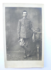 VECCHIA FOTO MILITARE DIVISA UNIFORME FANTERIA 38 ° WW1 SOLDATO GUERRA MONDIALE