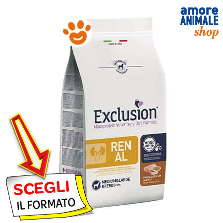Exclusion dog renal - exclusion,