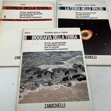ESCP SCIENZA DELLA TERRA VOL A B C - ed zanichelli - 1976
