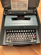 Macchina da Scrivere Olivetti Lettera 32 Prima Serie Full Set