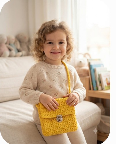 Borsa tracolla maglia - in,
