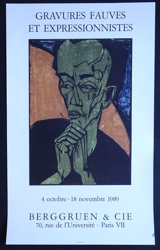 Erich heckel affiche originale - affiche,