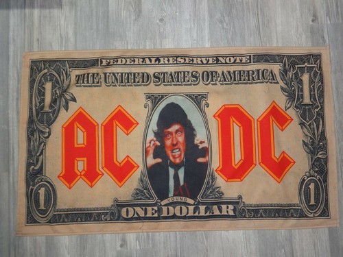 Dc posterflagge fahne - ac/dc,