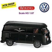 Volkswagen VW T1 furgone 1951-67 carro funebre carro funebre carro funebre 1:87 Wiking 797 05